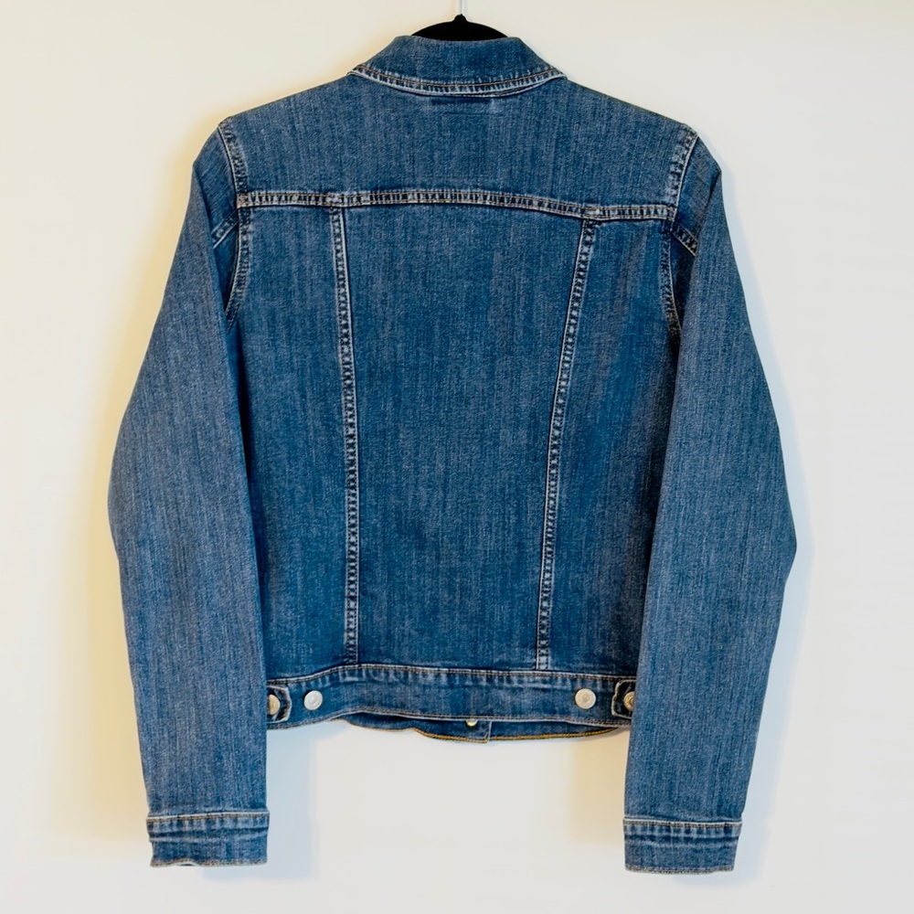 Levi's Classic Blue Jean Trucker Jacket Made in Sri Lanka - Picture 3 of 3